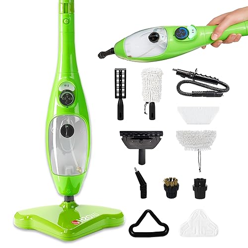H2O Mop X5 All-Purpose Hand Held Steam Cleaner for Home Use, Floor Cleaner, Grout cleaner, Hand Held steamer and Upholstery cleaner