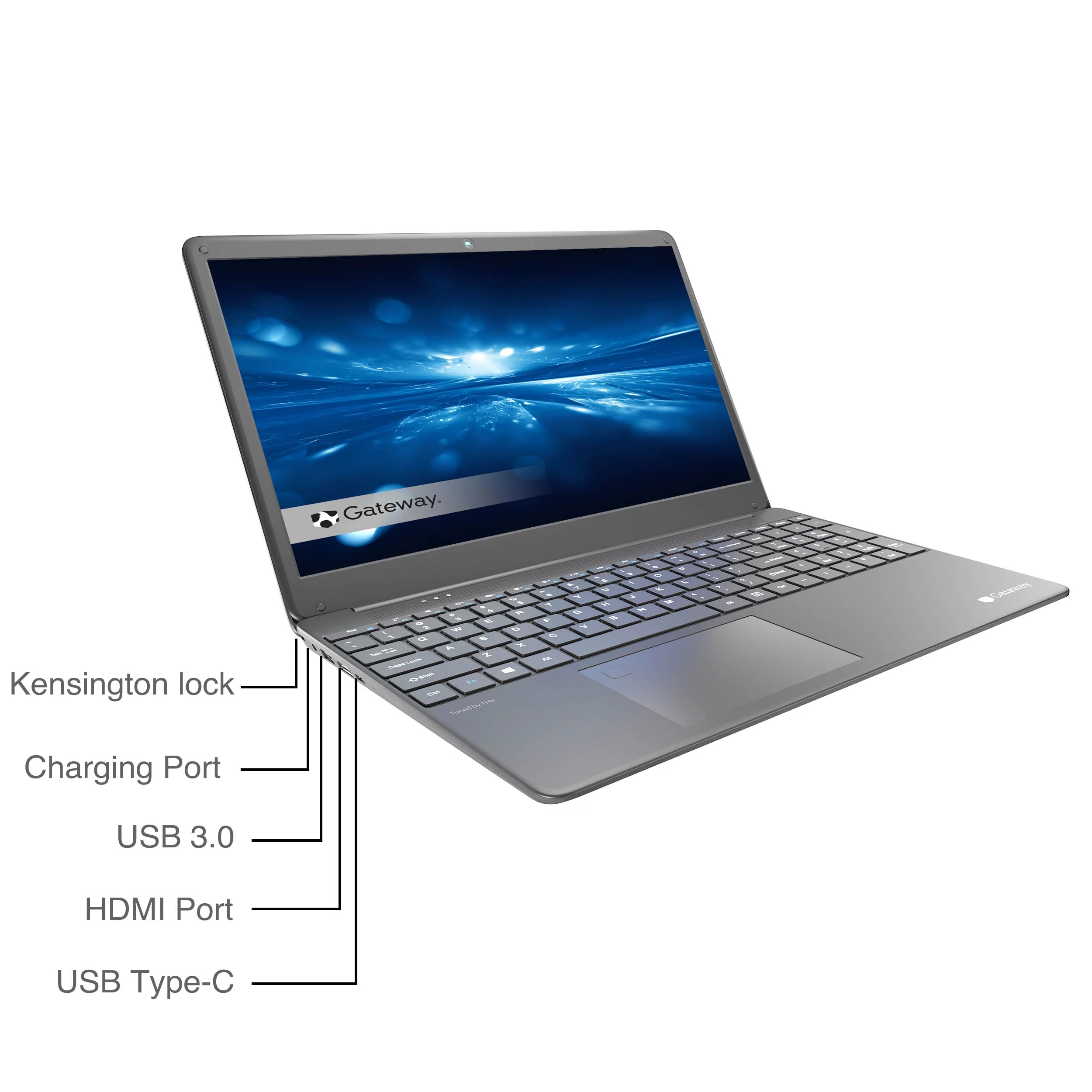 Gateway 15.6" Ultra Slim Notebook with Carrying Case & Wireless Mouse, FHD, Intel® Core™ i3-1115G4, Dual Core, 4GB Memory, 128GB SSD, Windows 11 S