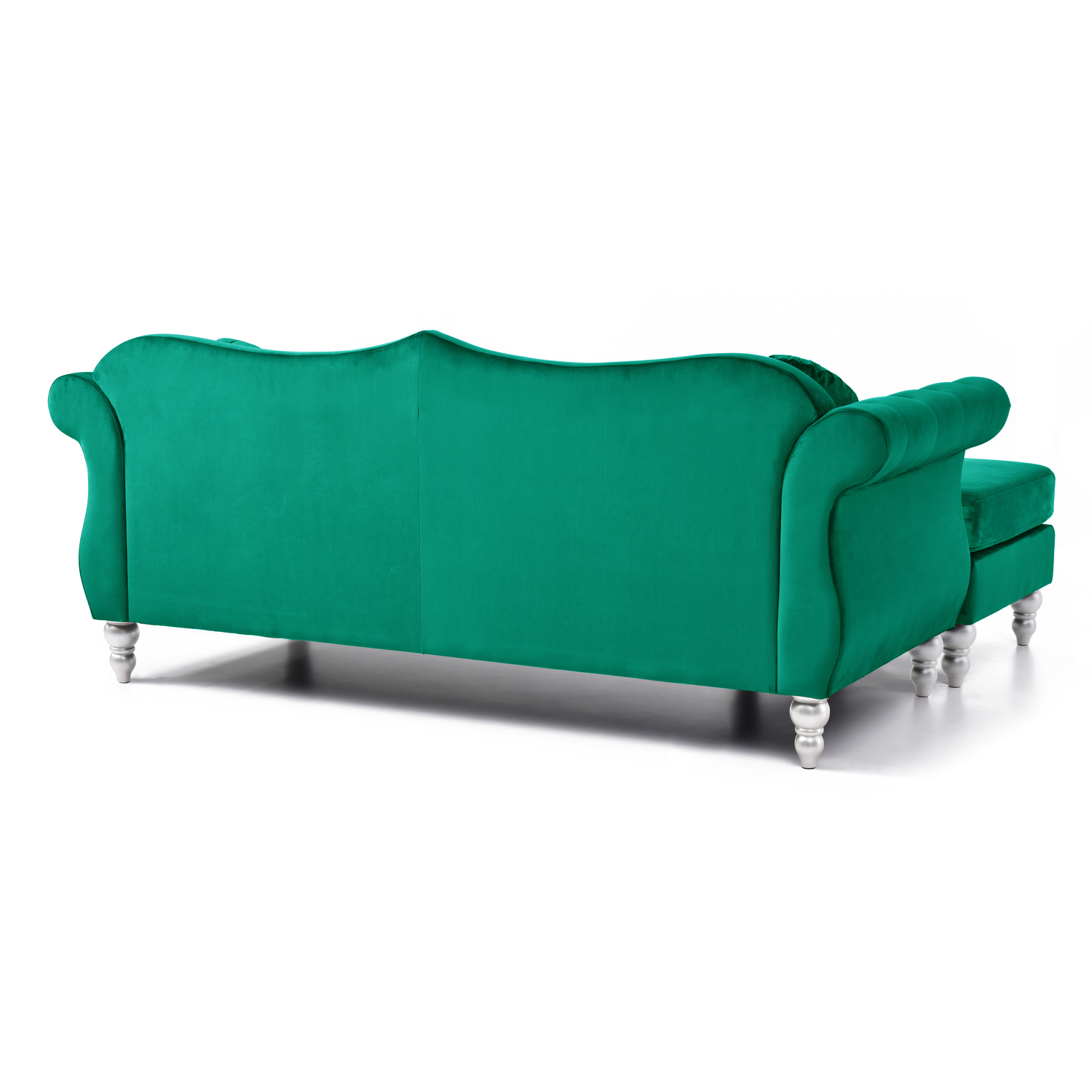 Maykoosh City Sleek G0662B-SC Sofa Chaise , Green