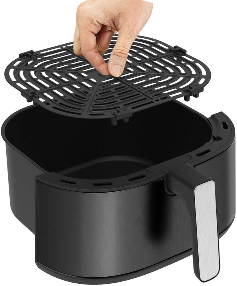 Bella Pro Series - 6.3-qt. Touchscreen Air Fryer - Black Stainless Steel 90121