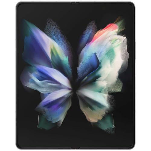 SAMSUNG Galaxy Z Fold 3 5G US Version, 256GB, Phantom Black - Unlocked (Renewed)