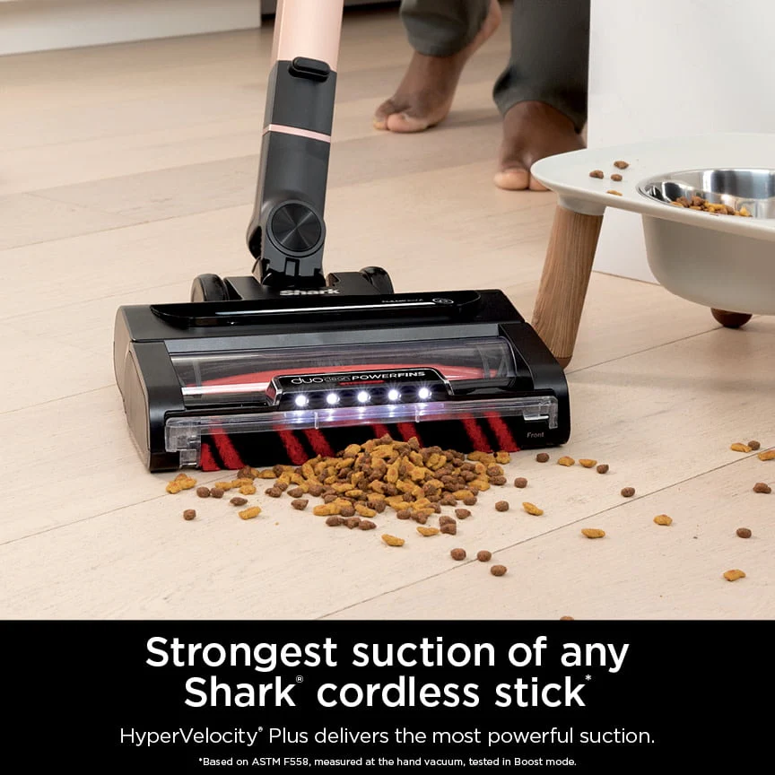 Shark Stratos Cordless Stick Vacuum Cleaner with Clean Sense IQ & DuoClean PowerFins HairPro MultiFLEX, IZ840H