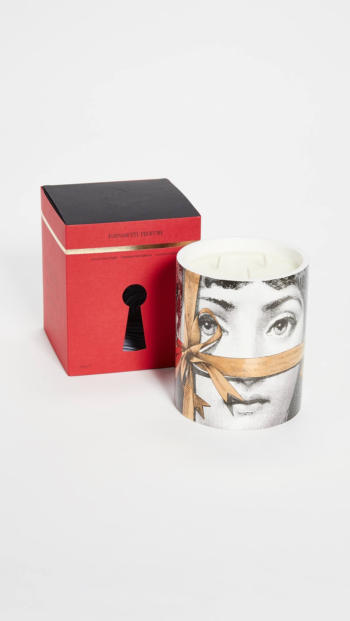 FORNASETTI - Regalo Scented Candle - Gold - 900g