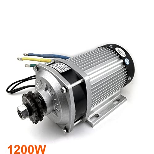 L-faster 48V60V 1200W Electric Tricycle BLDC Geared Brushless Motor BM1424ZXF Cargo E-Pedicab Engine Three-Wheel Bicycle Motor(60V)