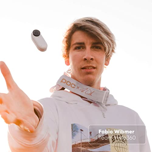 Insta360 GO 2 – Small Action Camera, Weighs 1 oz, Waterproof, Stabilization, POV Capture, 1/2.3" Sensor