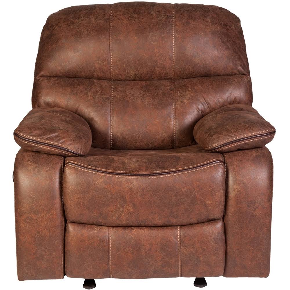 Relaxzen 60-7040M11 Wesson Massage Recliner, Brown