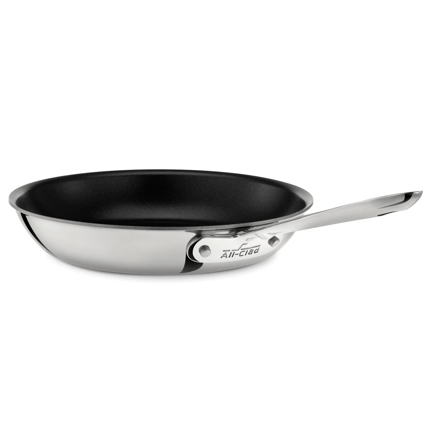 All-Clad D3 Stainless 3-ply Bonded Cookware, Nonstick Fry Pan, 10 inch