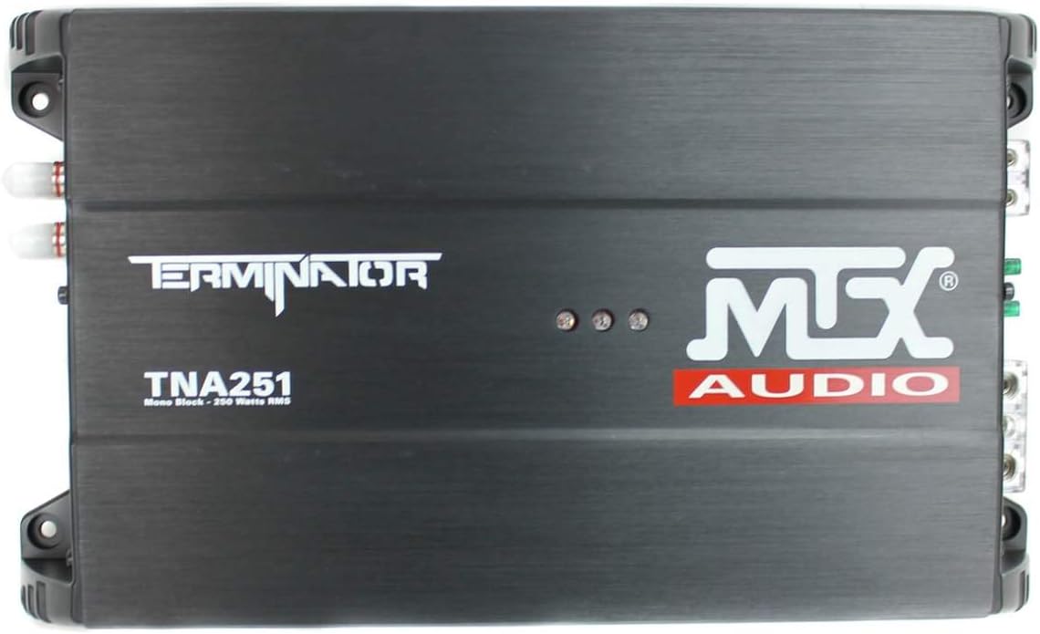 MTX TNP212D2 12 Inch 1200W Dual Loaded Car Subwoofer Audio, Sub Box, and Amplifier with QPower Super Flex 4 Gauge 3000 Watt Amplifier Wiring Amp Kit