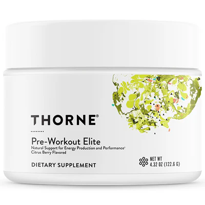 Pre-Workout Elite 4.32 oz by Thorne - Kansas Nuitrition - HNZSDS