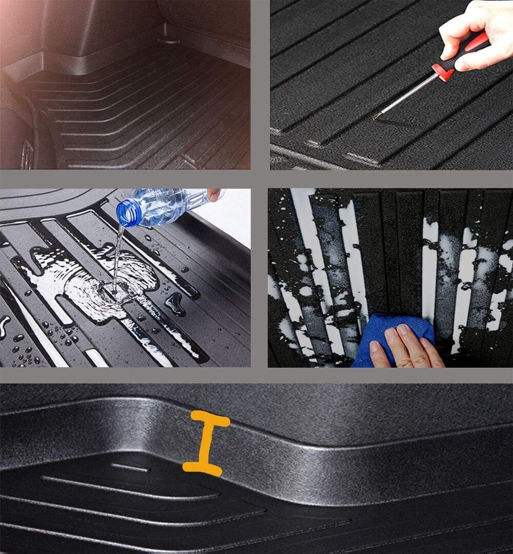 Caartonn Trunk Cargo Mat Cargo Tray Cargo Liner Trunk Cover 2019 2020 2021 Floor Mat for Honda CRV 2017 2018 (NOT FIT for Trunk with SUBWOOFER