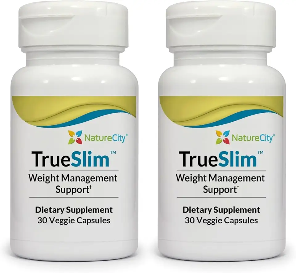 NatureCity True-Slim 400mg Morosil Fat and Weight Loss Supplement | Helps Reduce Fat Accumulation | 60 Veggie Capsules | Non GMO Gluten-Free | Made