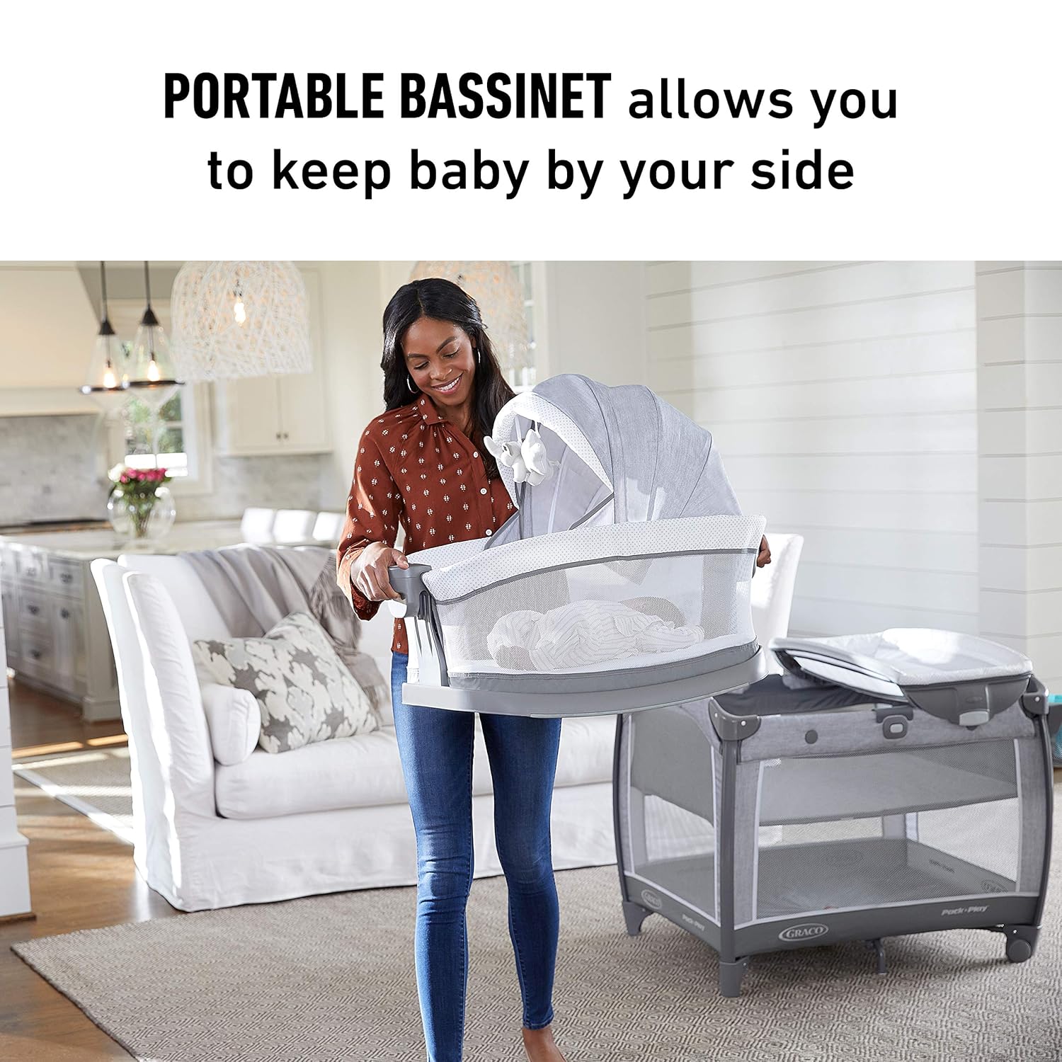 Graco® Pack ‘n Play® Day2Dream™ Bassinet Deluxe Playard
