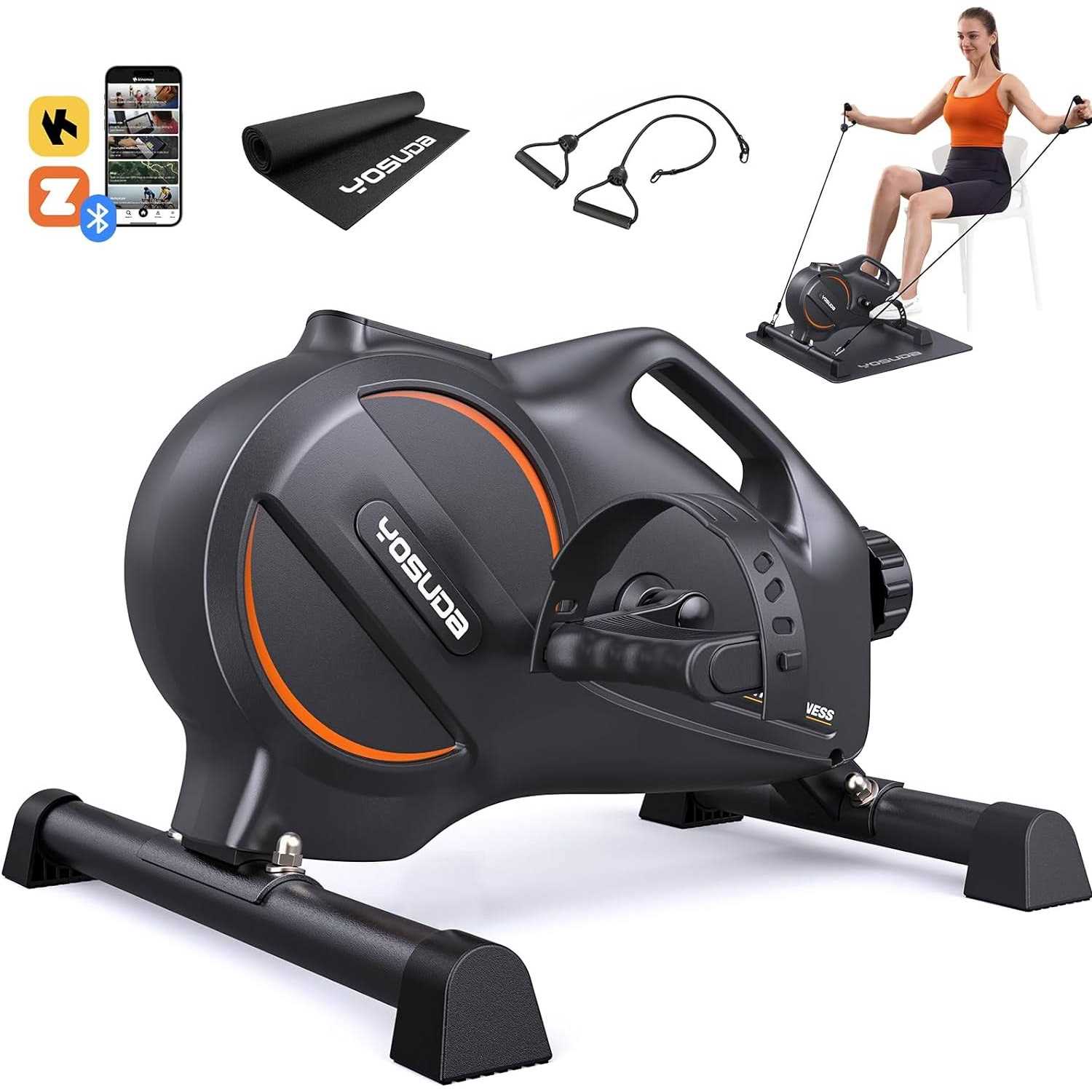 YOSUDA Under Desk Bike Pedal Exerciser for Home - Sports Supplies Online Store