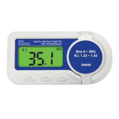 Sper Scientific 300058 Waterproof Refractometer Brix 0~95