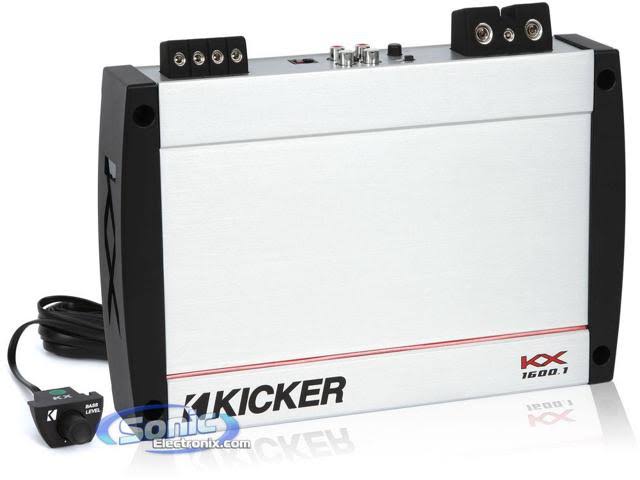 Kicker KX 1600.1 Class D Mono Car Amplifier