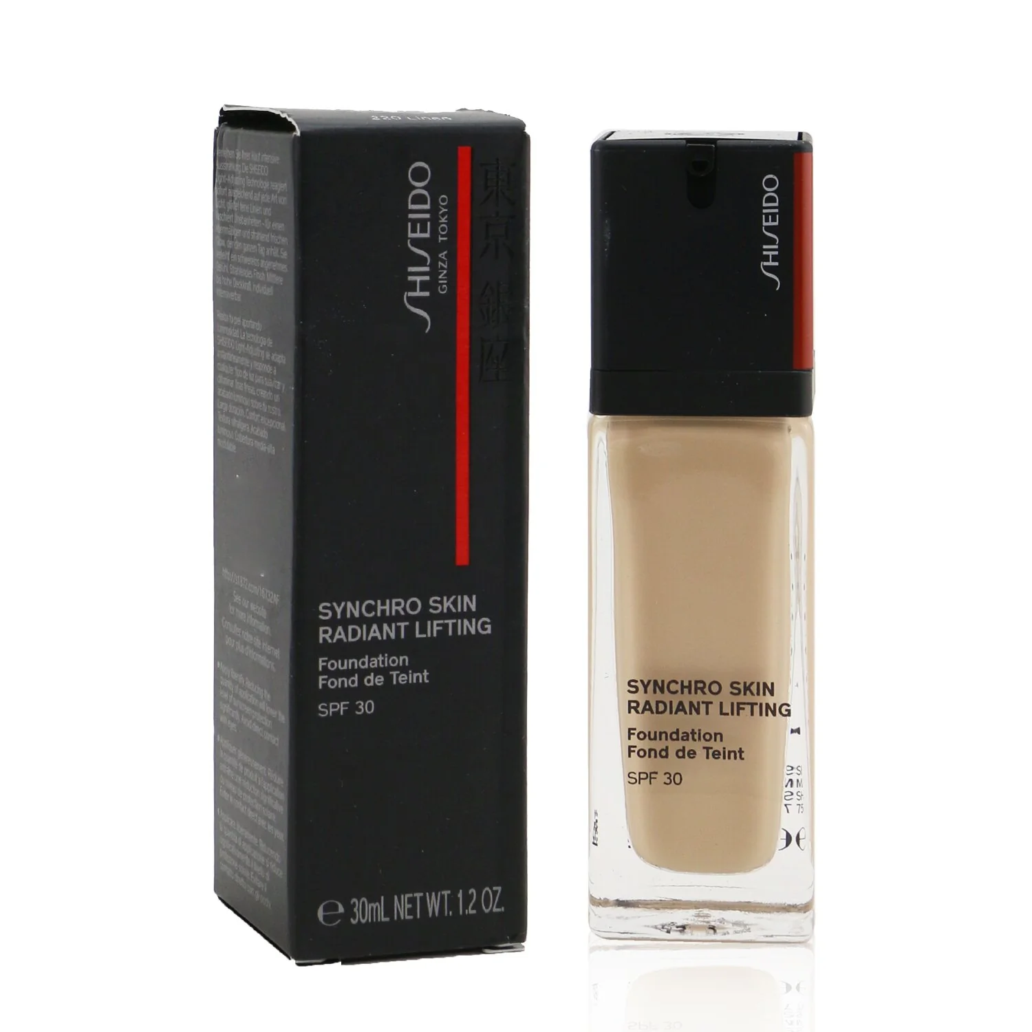 Shiseido Synchro Skin Radiant Lifting Foundation SPF 30 - # 360 Citrine  30ml/1.2oz