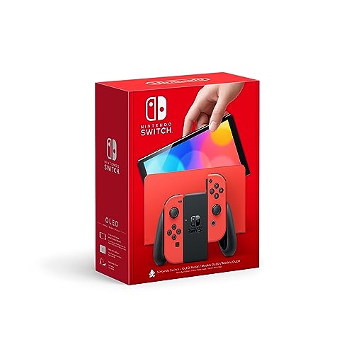 Nintendo Switch (OLED model) with White Joy-Con