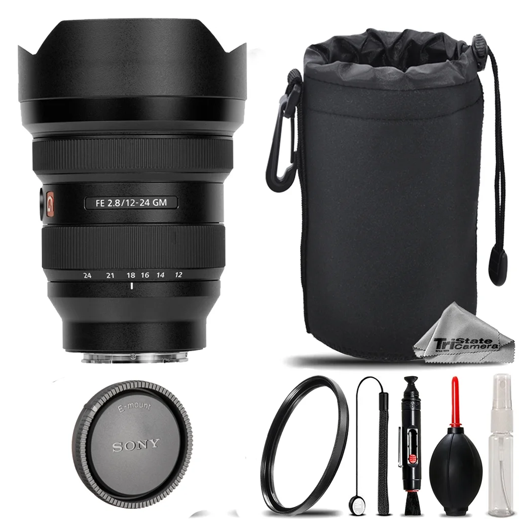 Sony FE 12-24mm f/2.8 GM Lens- Basic Kit - Curated Treasures Market
