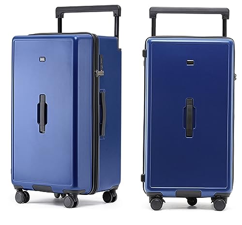 Luggage Suitcase Carry On Luggage 26inch Luggage Thickened Zipper Carry On Luggage Wide Trolley Wear-Resistant Suitcase Checked Luggage