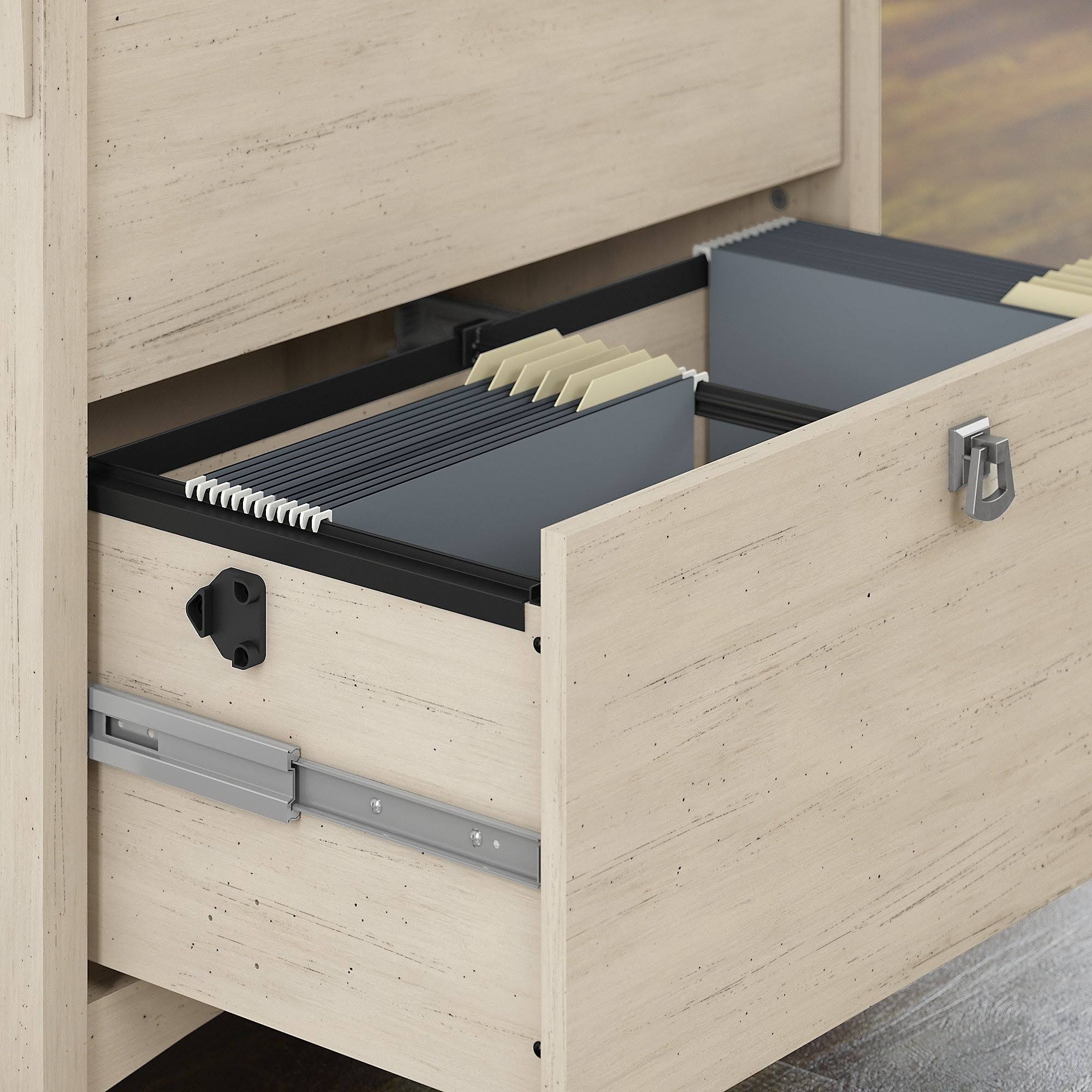 The Gray Barn Lowbridge Lateral File Cabinet in Antique White