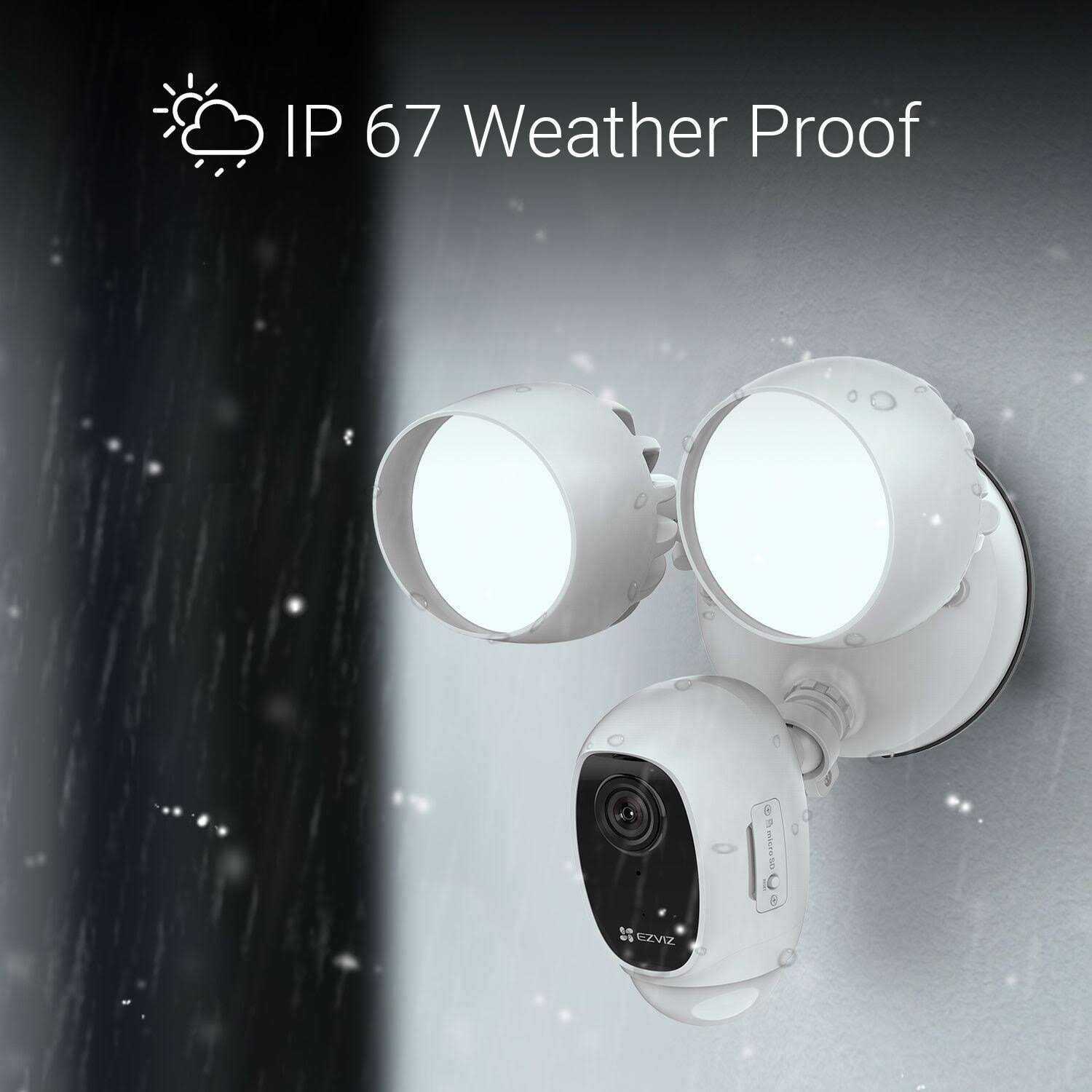 EZVIZ LC1C Smart Flood Light Camera