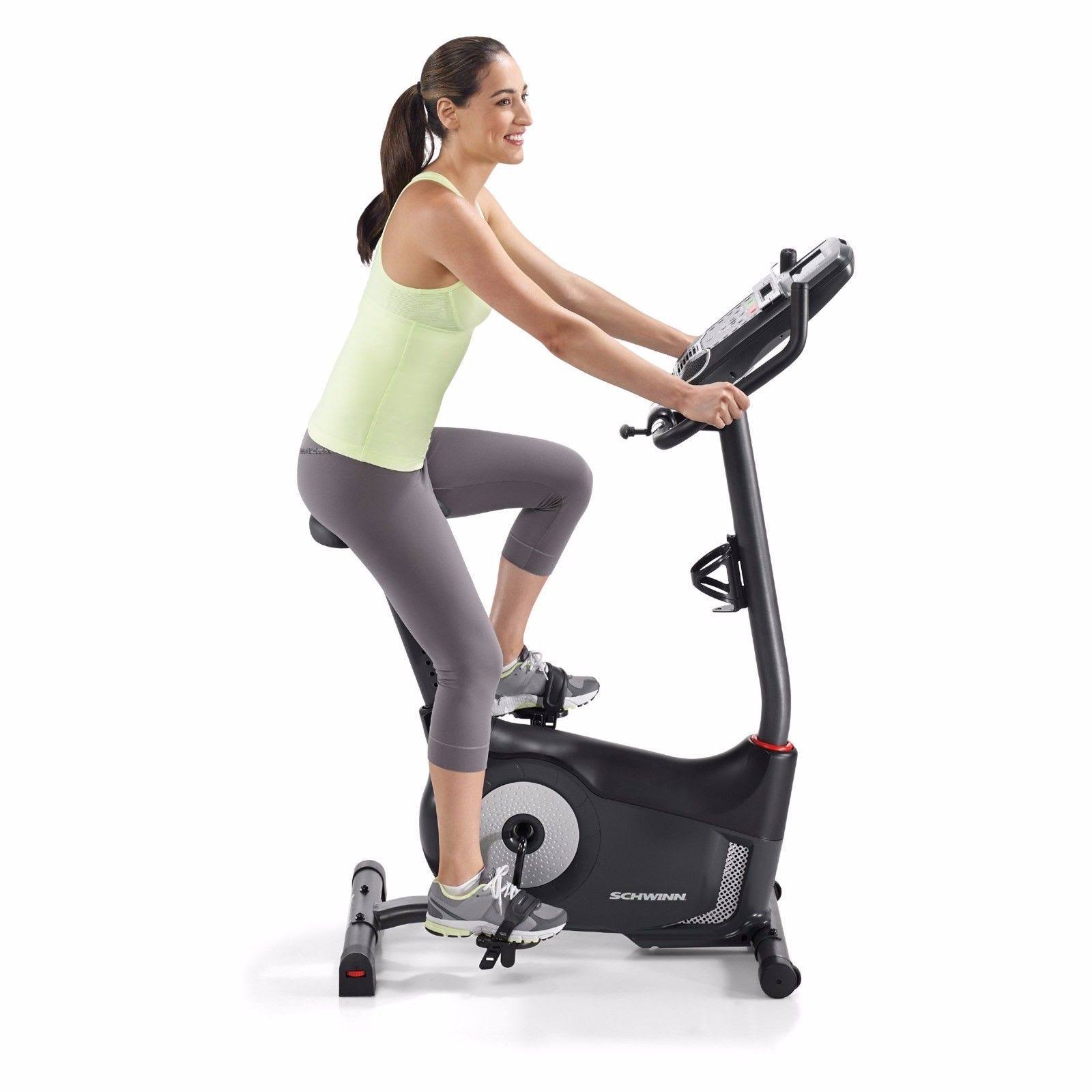 Schwinn 130 Upright Bike, Black