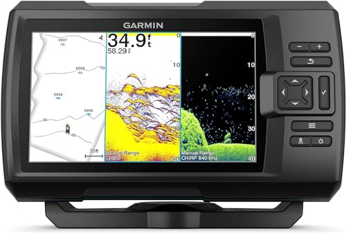 Garmin Striker Vivid 7cv, U.S. with GT20-TM Transducer - Easy-to-Use 7-inch Color Fishfinder and Sonar Transducer