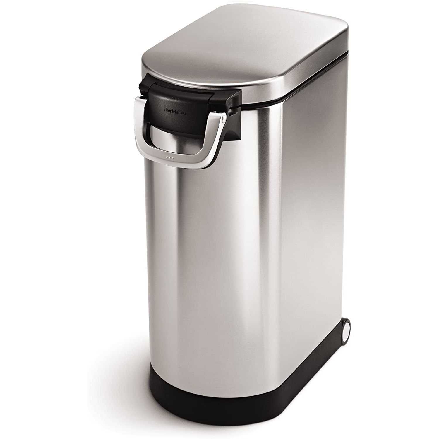 simplehuman X-Large Stainless Steel Pet Food Can - Pet Supplies online store