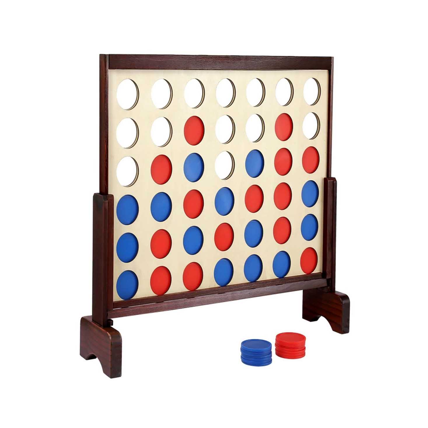 Trimate Wooden Giant Connect 4 Game for Outdoor and Indoor Use - Sports Supplies Online Store