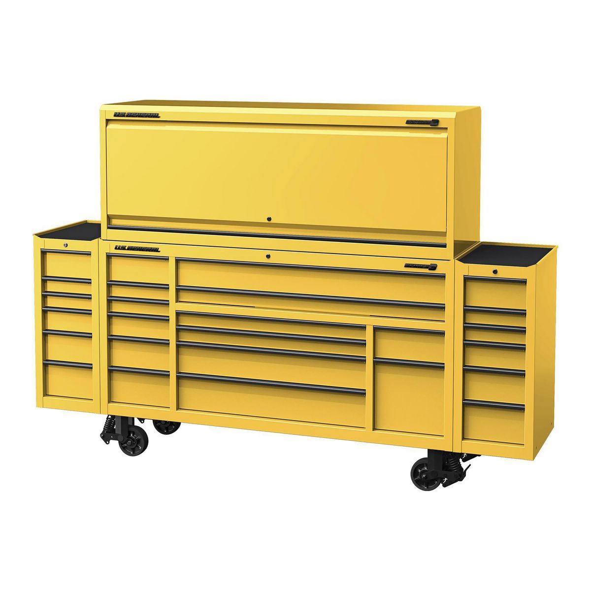 U.S. GENERAL 15 in. End Cabinet, Series 3, Slate Gray