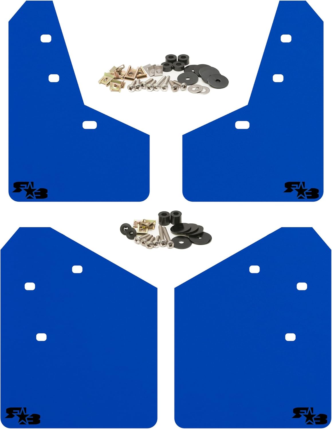 RokBlokz Mud Flaps for 2013-2017 Subaru XV Crosstrek - Multiple Colors Available - Mud Guards are Custom Cut and Fit
