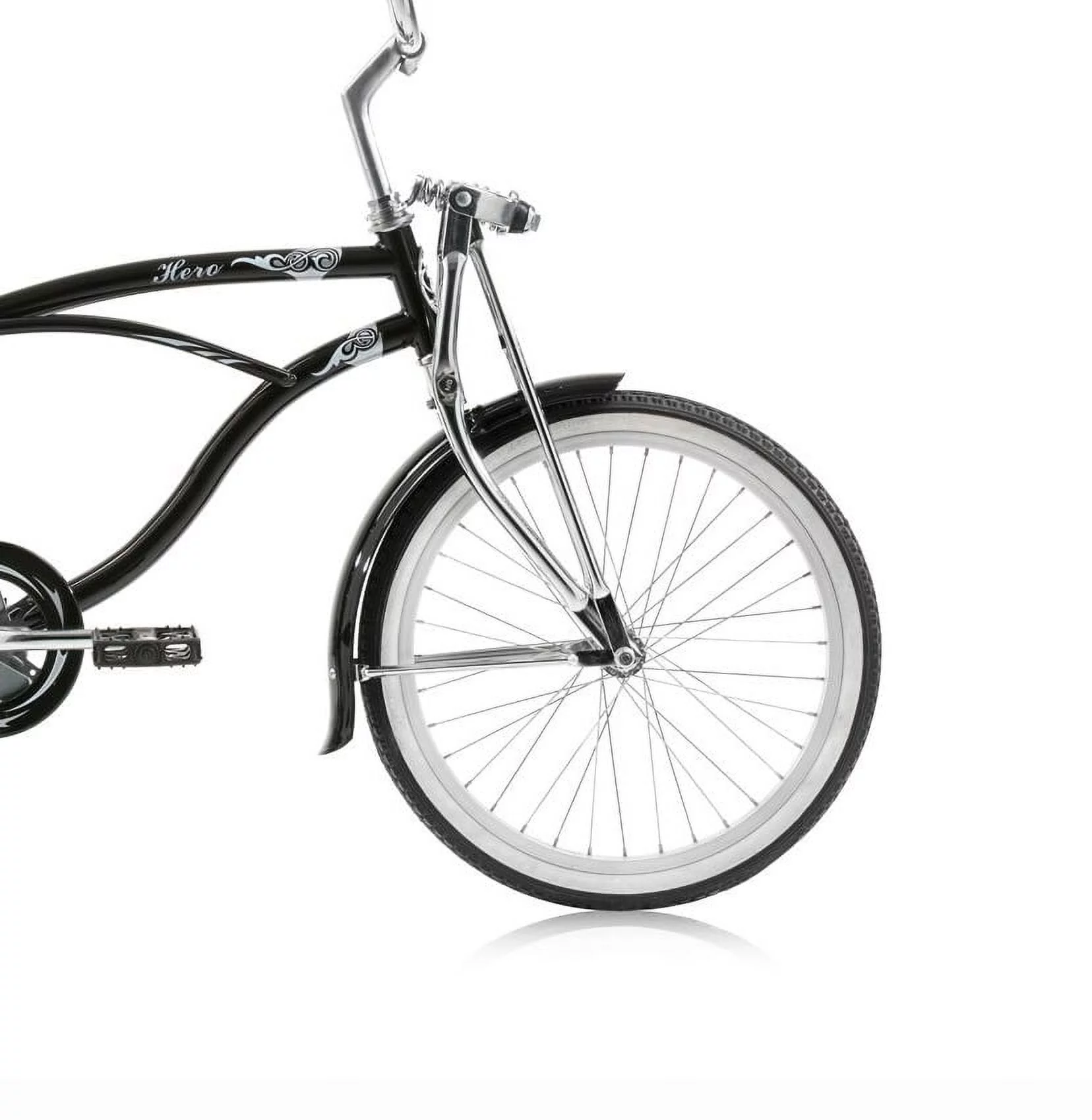 Wonder Wheels 20 In. Beach Cruiser Lowrider Coaster Brake Single Speed Bicycle