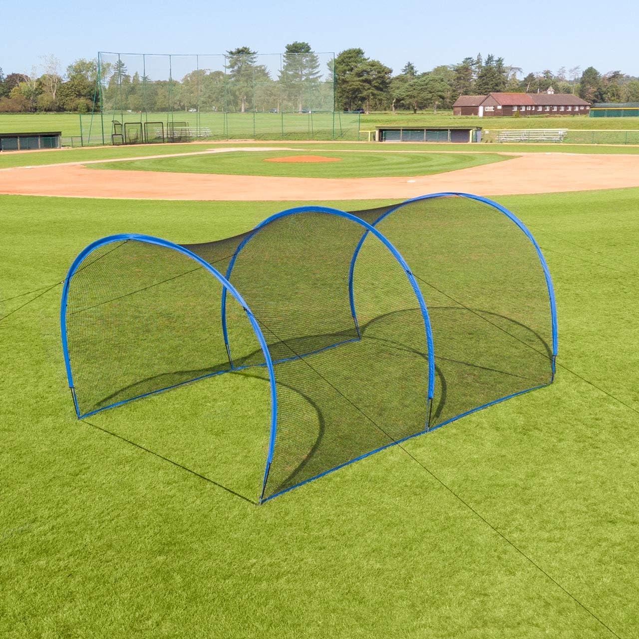 Fortress Pop-Up Baseball Batting Cage | Backyard Batting & Pitching Practice [20ft, 40ft