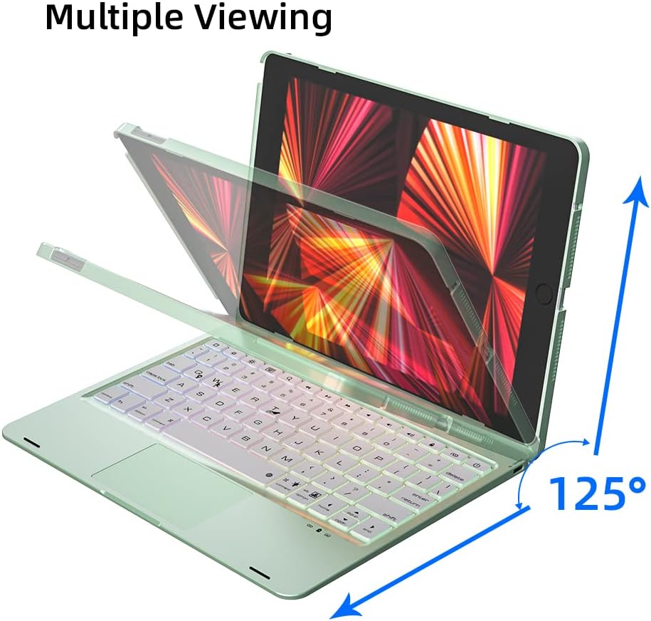 doqo Magnetic Keyboard Case for iPad Air 5th Generation(2022)/iPad Air 4th Generation(2020), iPad Pro 11 2018/2020/2021