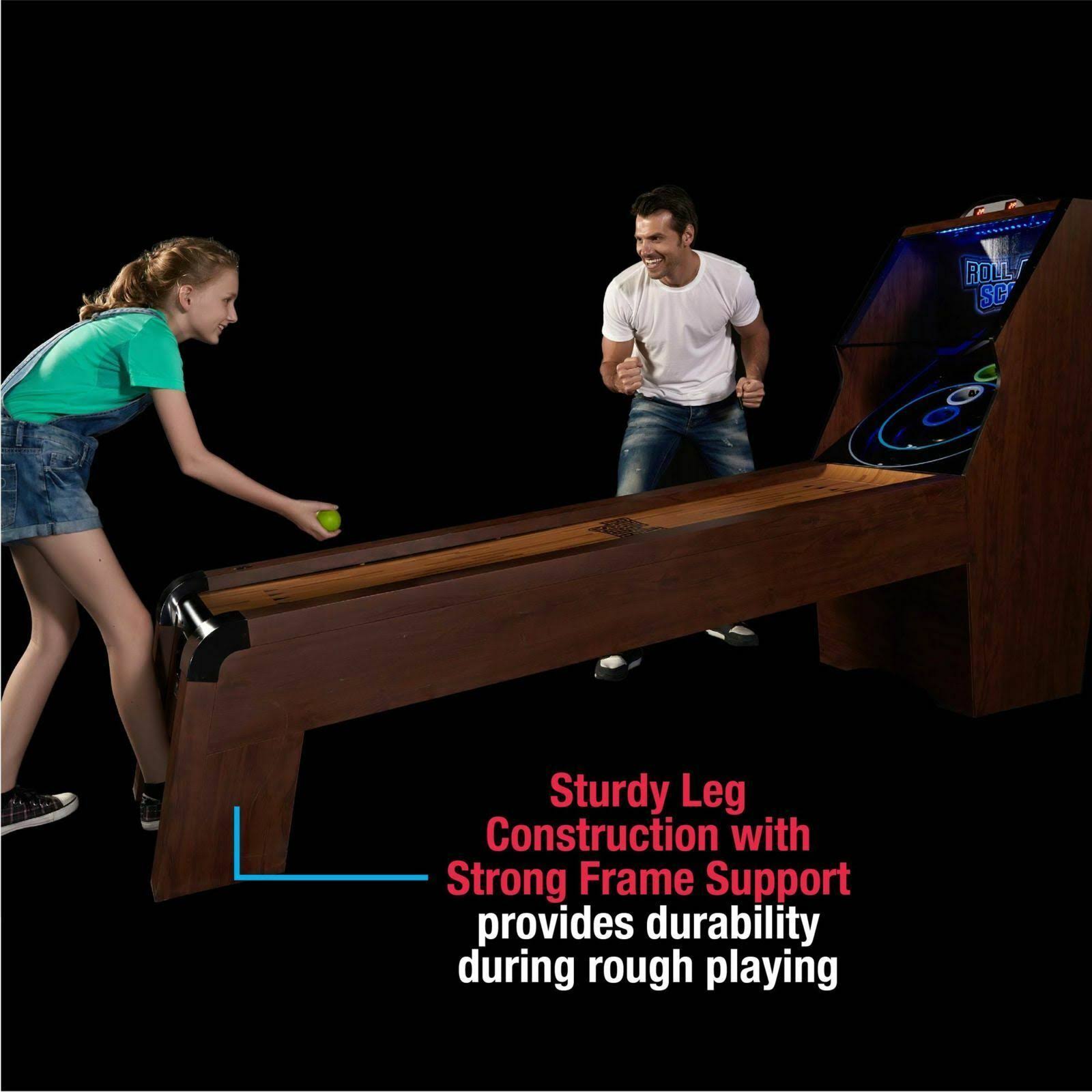 MD Sports 9& Roll and Score Game, LED Scorer, Arcade Sound Effects
