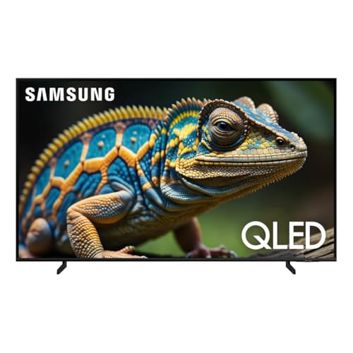 Samsung 43-Inch Class QLED 4K Q60D Series Quantum HDR Smart TV w/Object Tracking Sound Lite, Motion Xcelerator, Slim Design, Gaming Hub