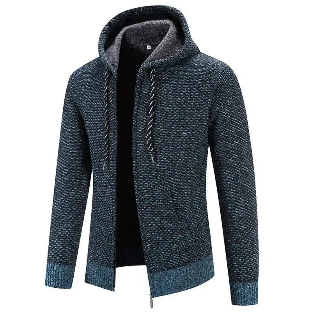 Liam™ | Cozy Knit Zip Hoodie