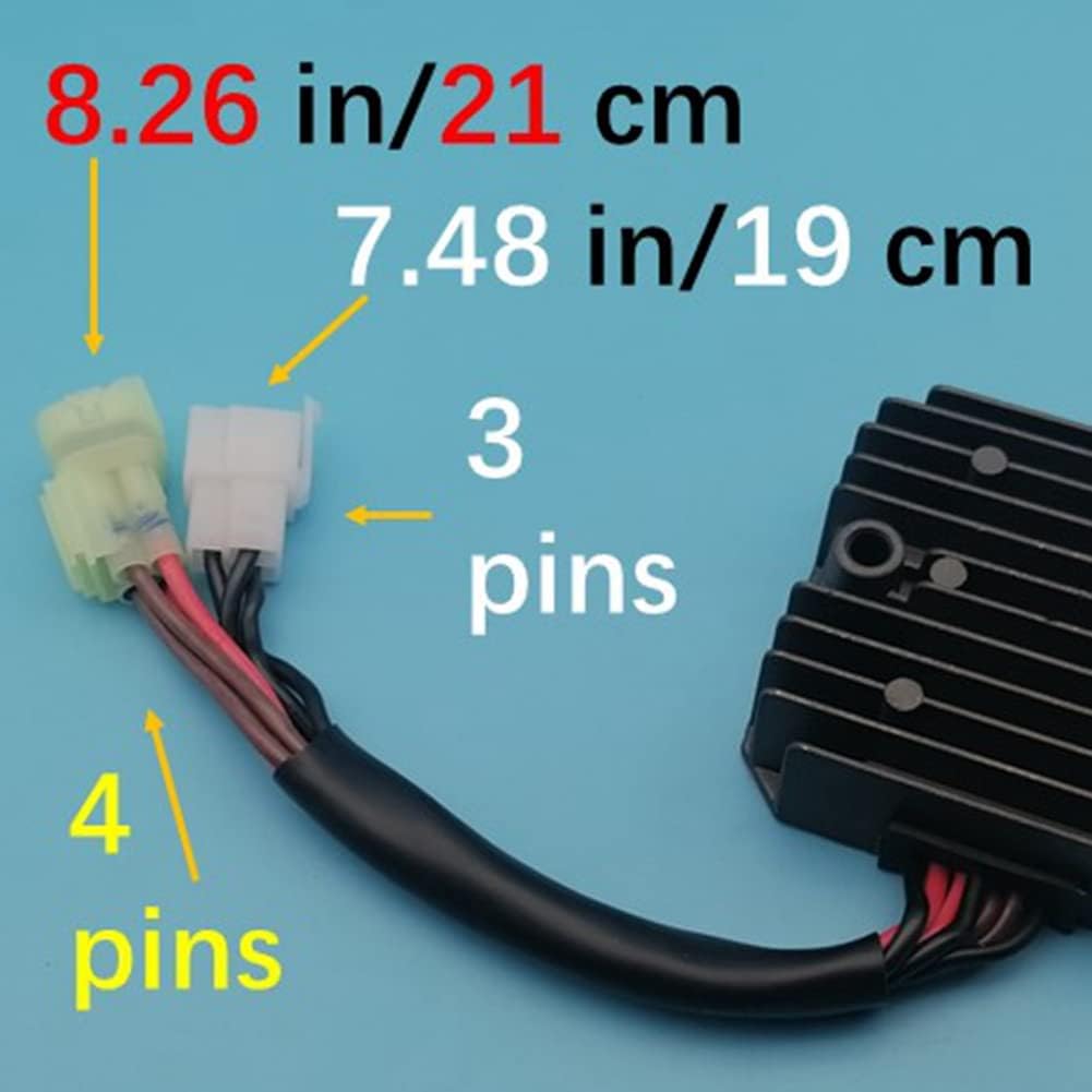 Tuzliufi Voltage Regulator Rectifier Compatible with Arctic cat Suzuki VStrom 650 SV1000 SV650 DL650 DL650A 375 400 500 TBX TRV TBX400 TBX500 TRV400