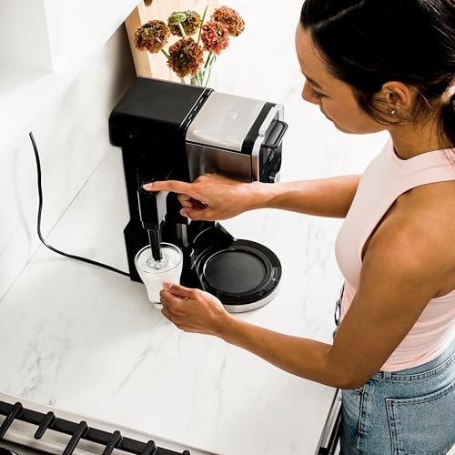 Ninja Hot and Iced Coffee Maker, Single Serve Coffee Maker and Drip Coffee Machine, DualBrew Pro Specialty 12-Cup with K-Cup Combo