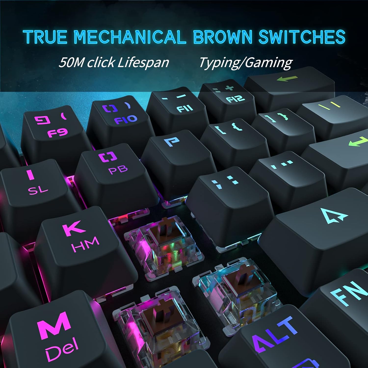 DIERYA DK63 60% Keyboard with Dedicated Arrow Keys
