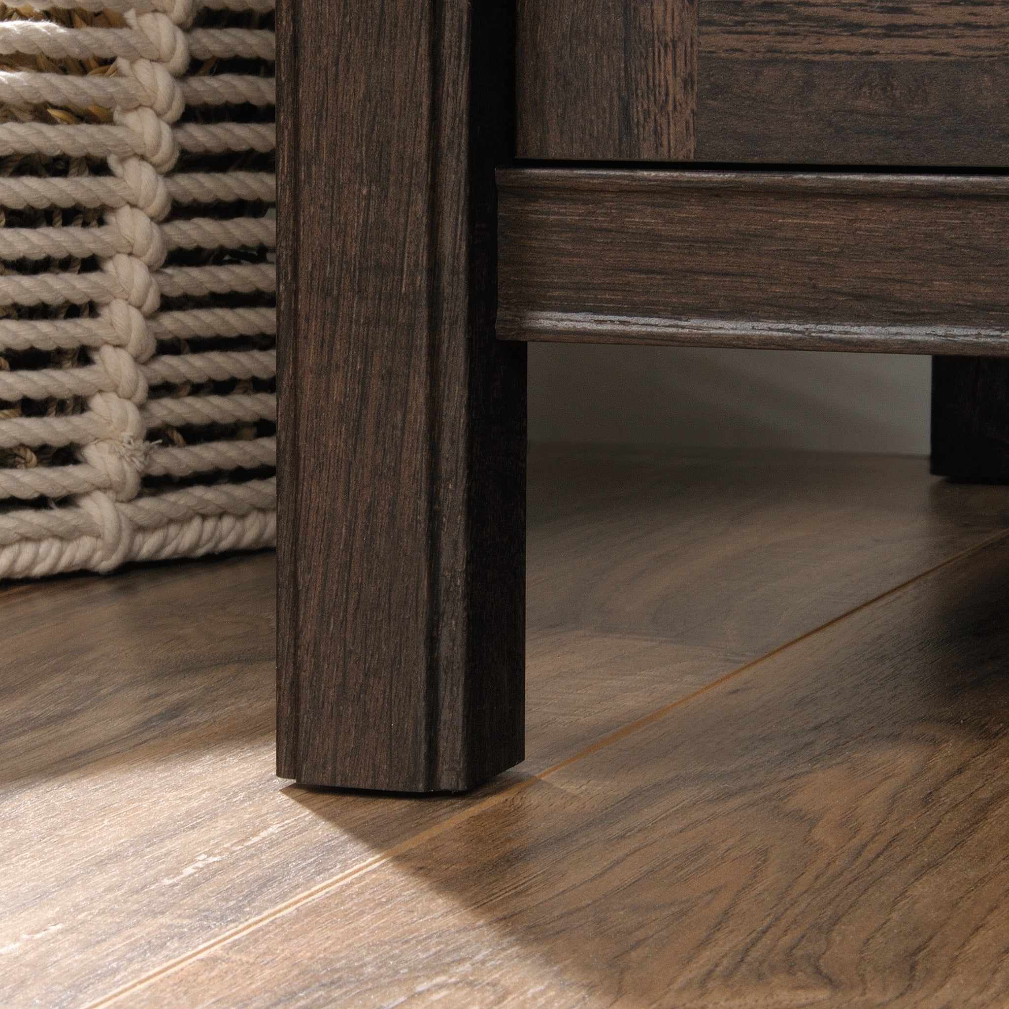 Sauder Costa Lateral File Cabinet, Coffee Oak Finish