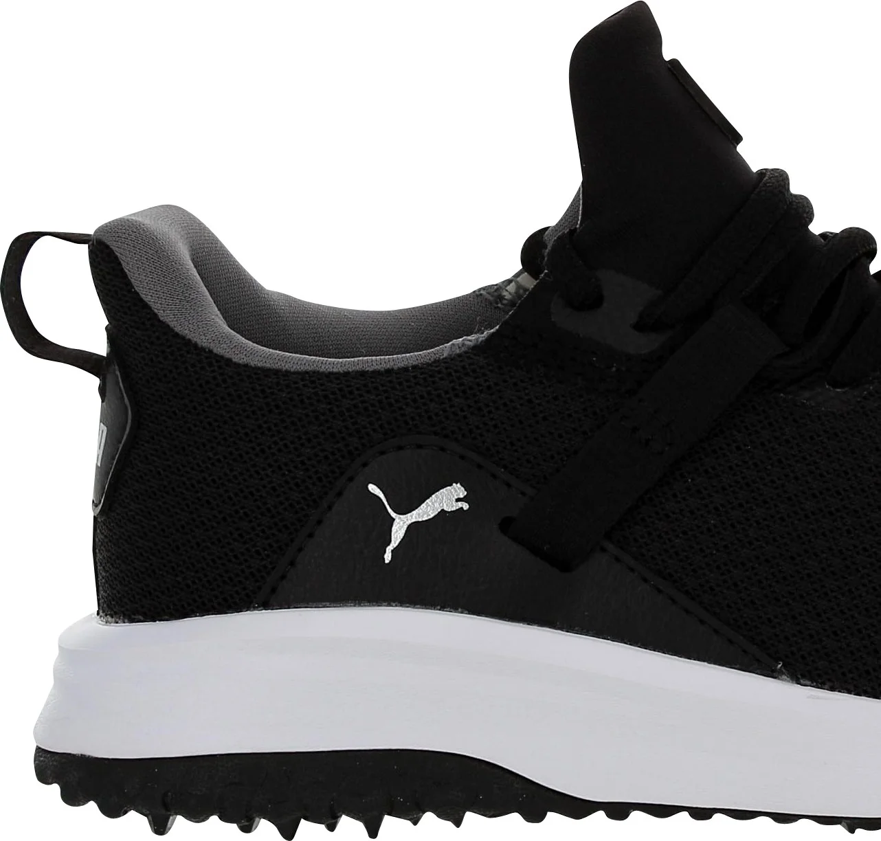 Puma Grip Fusion EVO Jr. 195102-01 Black/Black1 Junior Spikeless Golf Shoes - Curated Treasures Market