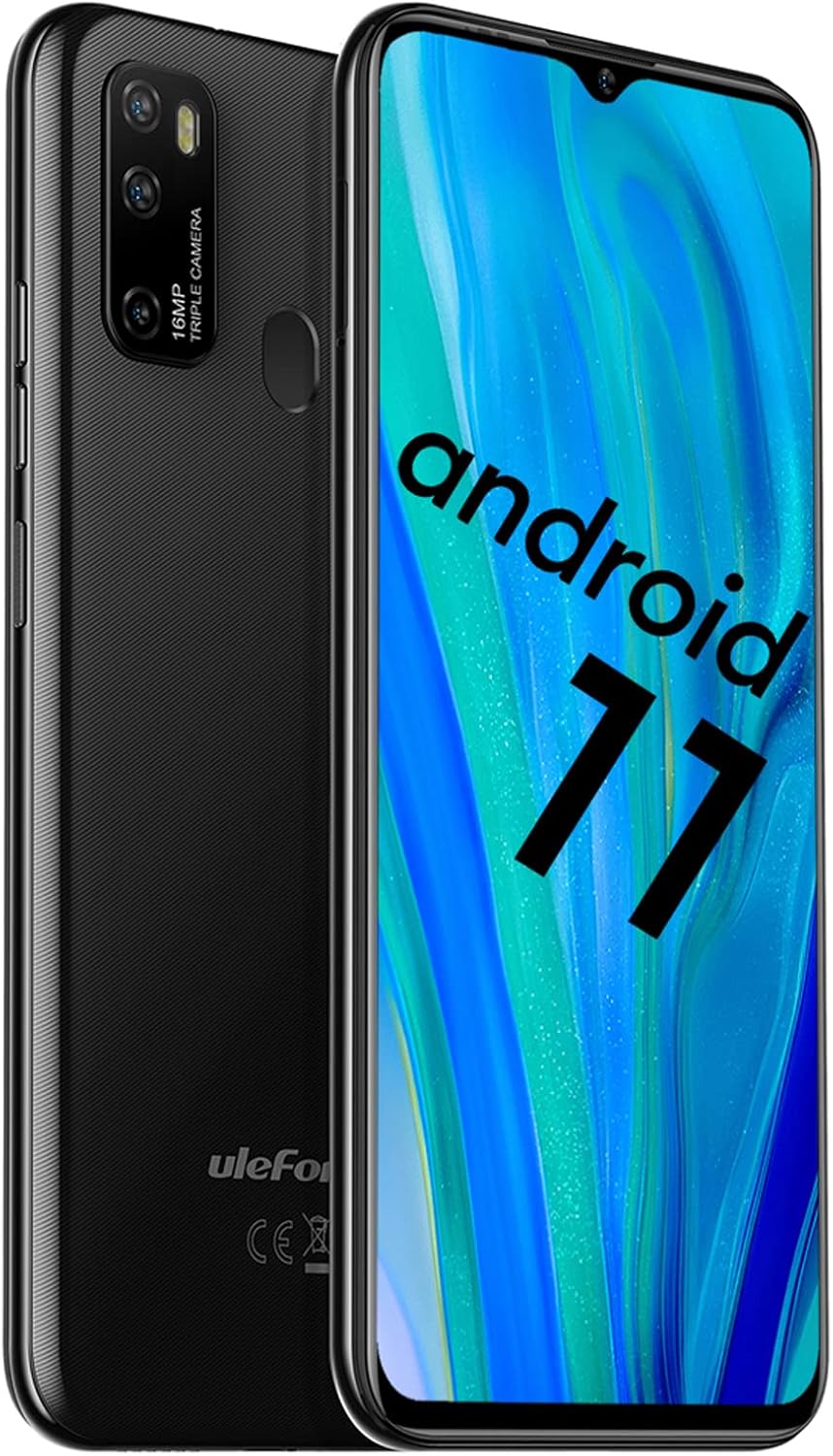 Unlocked Smartphones Ulefone Note 9P Android 11 Unlocked Cell Phones, Triple Rear Camera Triple Card Slots