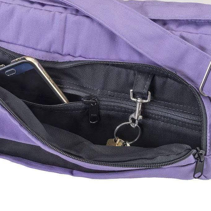 Jade Yoga Khaya Mat Bag Fern/Avocado | Cotton