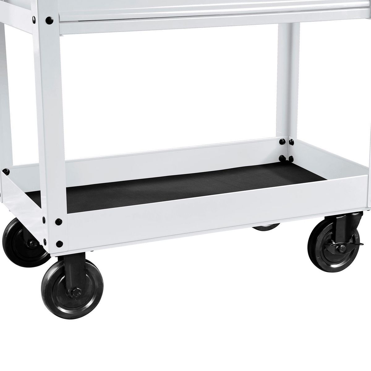 U.S. GENERAL 30 in., 4-Drawer Tech Cart, Red