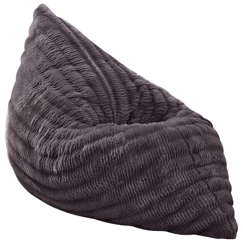 Hobestluk 3 in 1 Bean Bag Chair Giant Bean Bag Chairs Convertible Bean Bag Floor Cushion with Machine Washable Cover