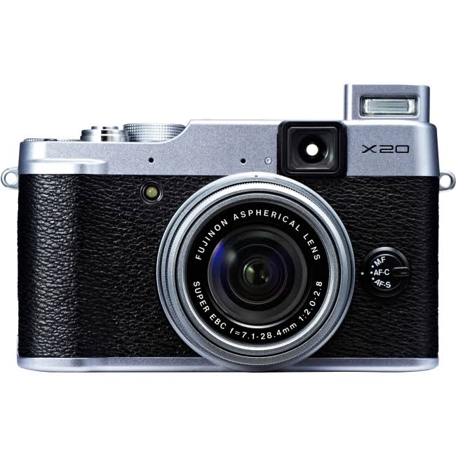 Fujifilm X Series X20 12.0 MP Compact Digital Camera - Silver