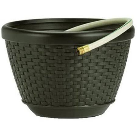 Suncast Hpw100 Java Wicker 100-Foot Capacity Hose Pot, Decorative Wicker Design by Brand Suncast