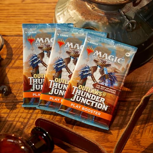 Magic: The Gathering Outlaws of Thunder Junction Play Booster Box - 36 Packs (504 Magic Cards) - Radiant Selections
