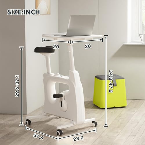 FLEXISPOT V9 3-IN-1 Exercise Bike, All-in-one Under Desk Bike